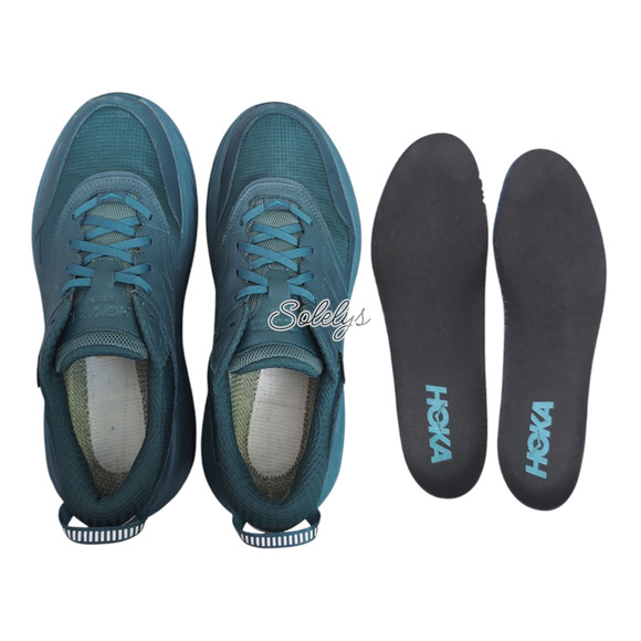HOKA ONE ONE U Bondi L GTX Deep Teal Kayaking Unisex Waterproof Sneaker Mens 12 - Picture 7 of 10